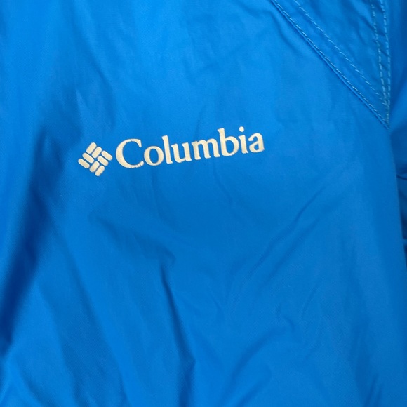 Columbia Blue Zip Up Jacket Women’s Size Small - Picture 3 of 6